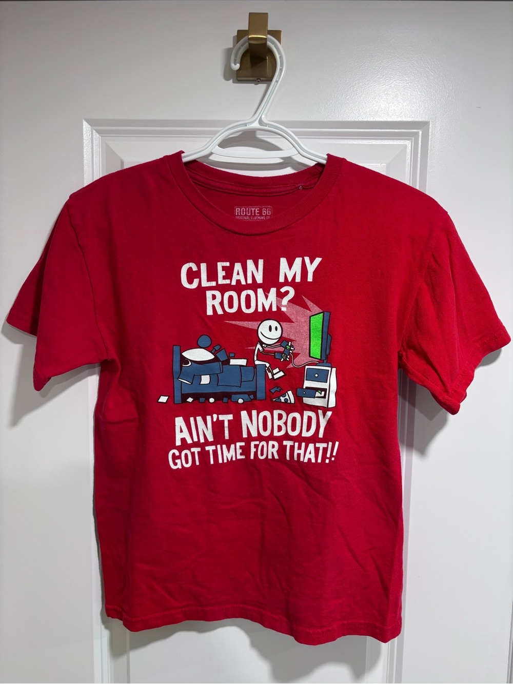 Boys Graphic Red T-Shirt